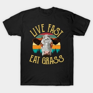 cow lover farmer funny T-Shirt